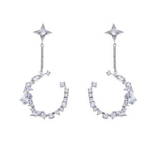 Clearance Moon dangle earrings. Moon Dangles